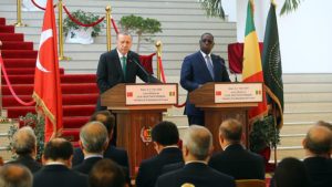 Cumhurbaşkanı Recep Tayyip Erdoğan ve Senegal Cumhurbaşkanı Macky Sall