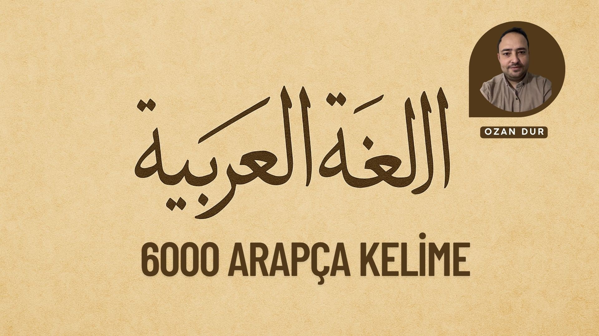 6000 ARAPÇA KELİME