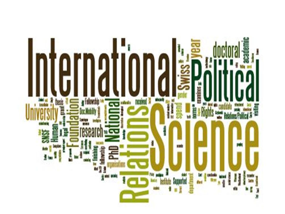 Political Science IntL Relations 