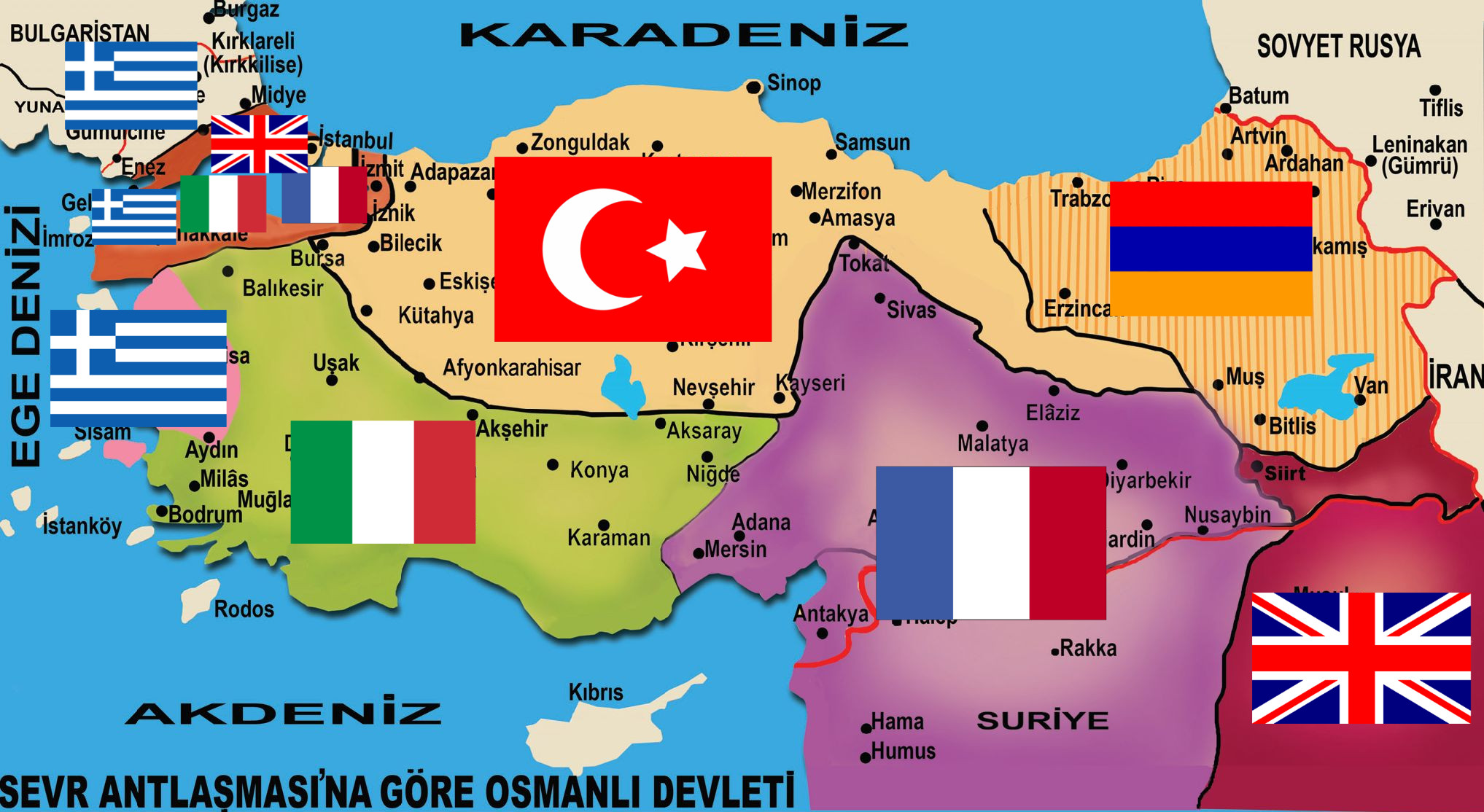 Image result for sevr haritasÄ±