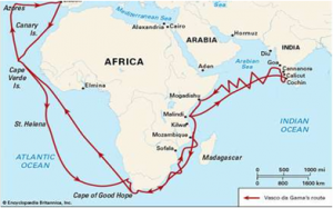 Map 2: The Cape of Good Hope 